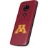 University of Minnesota M Logo Moto E5 Play Skin