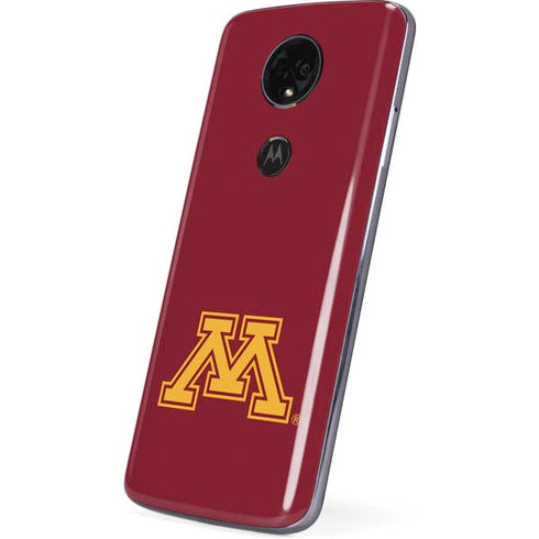 University of Minnesota M Logo Moto E5 Plus Skin