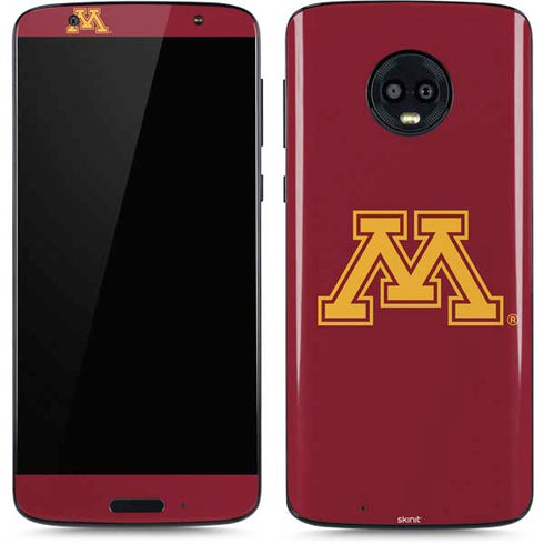 University of Minnesota M Logo Moto G6 Skin