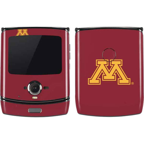 University of Minnesota M Logo Motorola RAZR Skin
