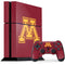 University of Minnesota M Logo PS4 Console and Controller Bundle Skin