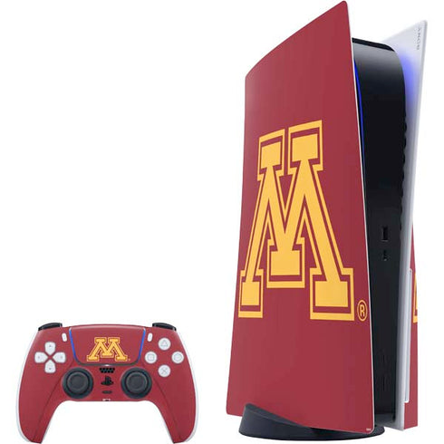 University of Minnesota M Logo PS5 Bundle Skin
