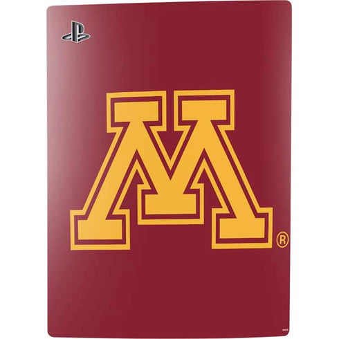 University of Minnesota M Logo PS5 Console Skin