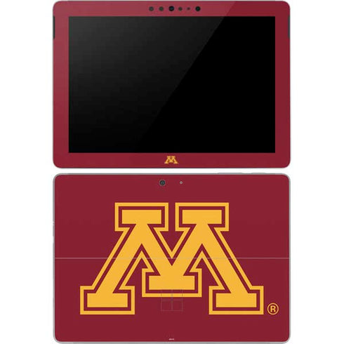 University of Minnesota M Logo Surface Go Skin