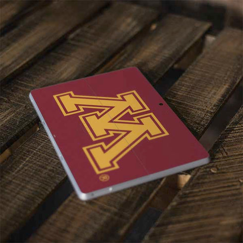 University of Minnesota M Logo Surface Go Skin