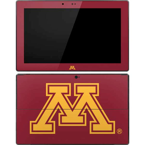 University of Minnesota M Logo Surface Pro Tablet Skin