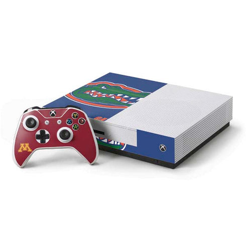 University of Minnesota M Logo Xbox One S All-Digital Edition Bundle Skin