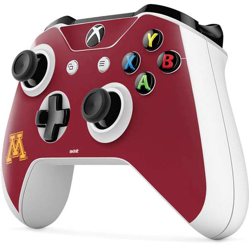 University of Minnesota M Logo Xbox One S Controller Skin