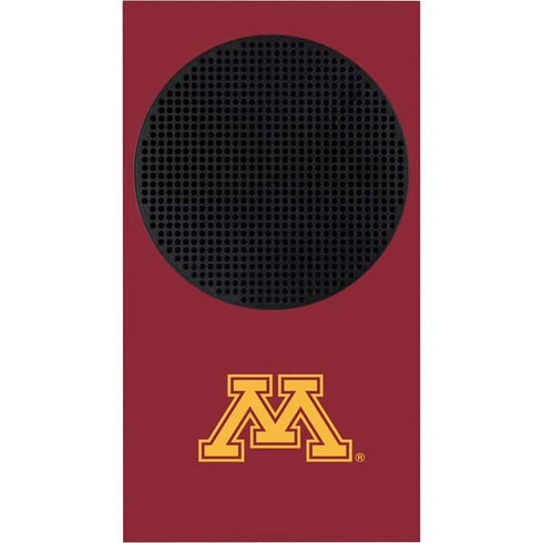 University of Minnesota M Logo Xbox Series S Bundle Skin