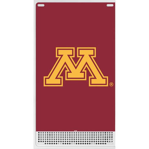 University of Minnesota M Logo Xbox Series S Bundle Skin