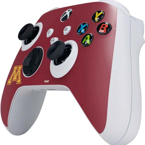 University of Minnesota M Logo Xbox Series S Controller Skin