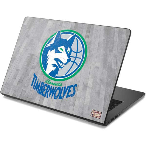 NBA Minnesota Timberwolves Hardwood Classics Dell Chromebook Skin