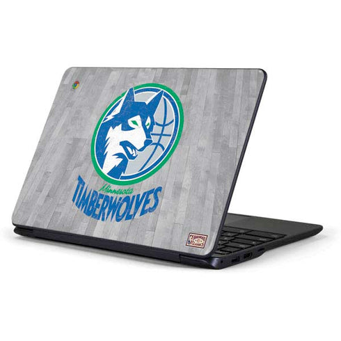 NBA Minnesota Timberwolves Hardwood Classics Samsung Chromebook Skin