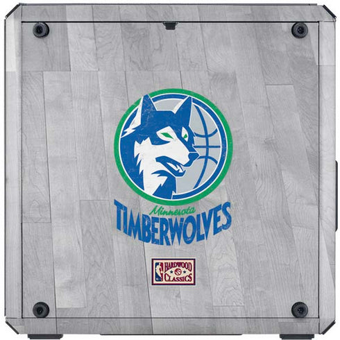 NBA Minnesota Timberwolves Hardwood Classics Cooler Master MasterBox Q300L Mini Tower Skin
