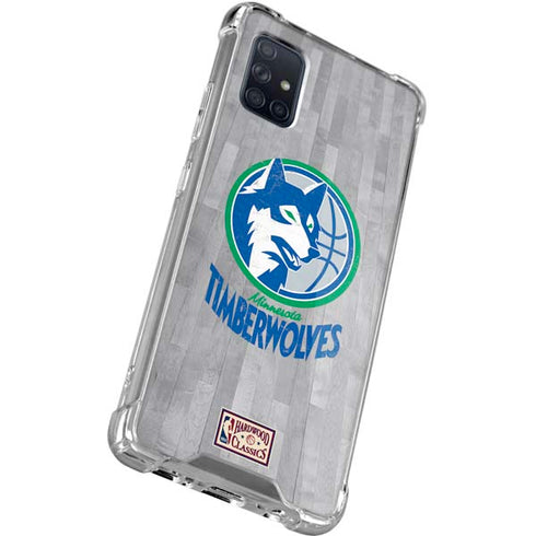 NBA Minnesota Timberwolves Hardwood Classics Galaxy A51 5G Clear Case