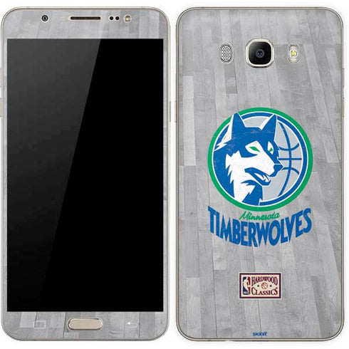 NBA Minnesota Timberwolves Hardwood Classics Galaxy J7 Skin