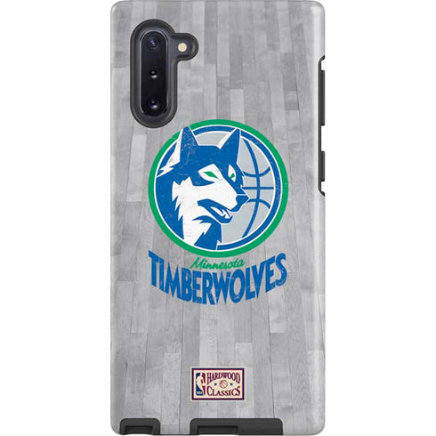 NBA Minnesota Timberwolves Hardwood Classics Galaxy Note 10 Pro Case