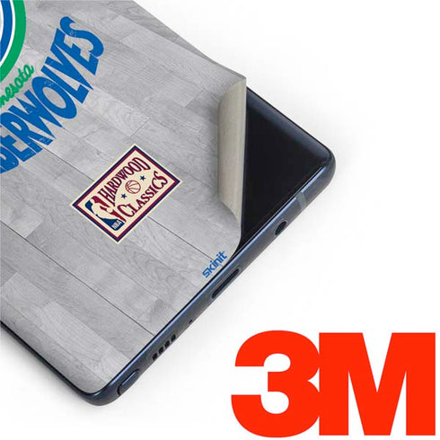 NBA Minnesota Timberwolves Hardwood Classics Galaxy Note 9 Skin