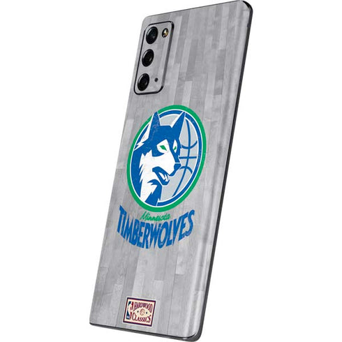 NBA Minnesota Timberwolves Hardwood Classics Galaxy Note20 5G Skin