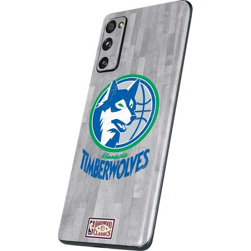 NBA Minnesota Timberwolves Hardwood Classics Galaxy S20 Fan Edition Skin