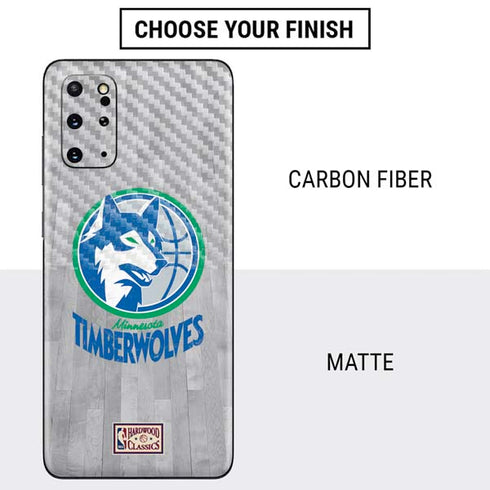 NBA Minnesota Timberwolves Hardwood Classics Galaxy S20 Plus Skin