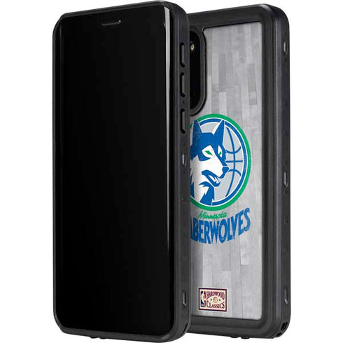 NBA Minnesota Timberwolves Hardwood Classics Galaxy S20 Plus Waterproof Case
