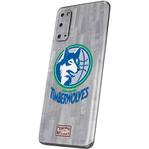 NBA Minnesota Timberwolves Hardwood Classics Galaxy S20 Skin