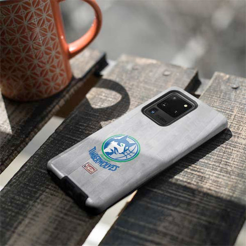 NBA Minnesota Timberwolves Hardwood Classics Galaxy S20 Ultra 5G Pro Case
