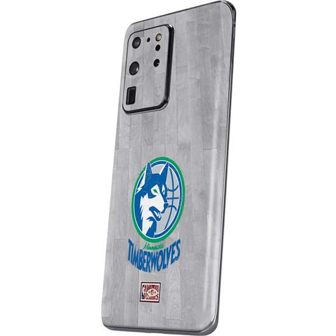 NBA Minnesota Timberwolves Hardwood Classics Galaxy S20 Ultra 5G Skin