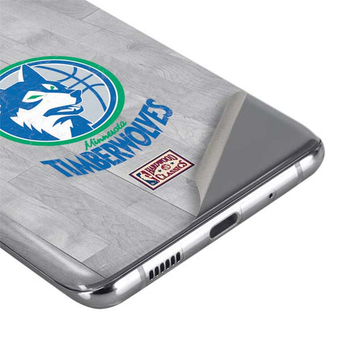 NBA Minnesota Timberwolves Hardwood Classics Galaxy S20 Ultra 5G Skin