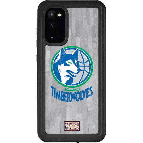 NBA Minnesota Timberwolves Hardwood Classics Galaxy S20 Waterproof Case