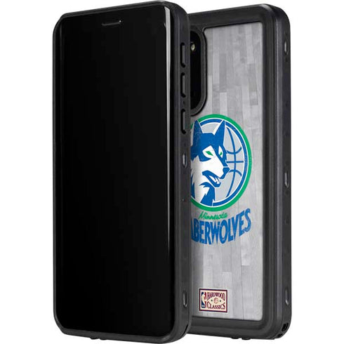 NBA Minnesota Timberwolves Hardwood Classics Galaxy S20 Waterproof Case