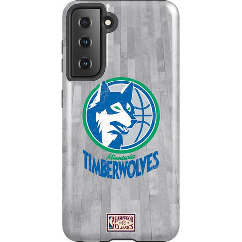 NBA Minnesota Timberwolves Hardwood Classics Galaxy S21 5G Pro Case