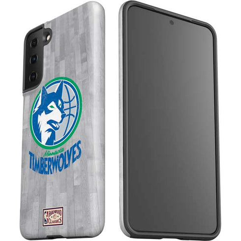 NBA Minnesota Timberwolves Hardwood Classics Galaxy S21 FE Pro Case