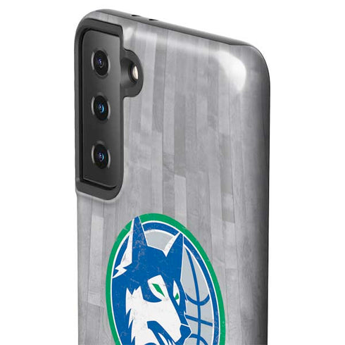 NBA Minnesota Timberwolves Hardwood Classics Galaxy S21 Plus 5G Pro Case