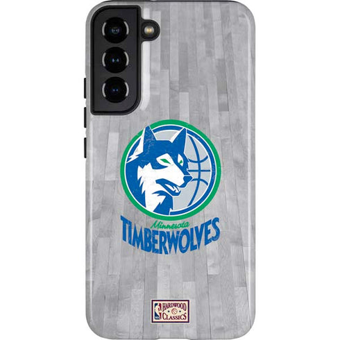 NBA Minnesota Timberwolves Hardwood Classics Galaxy S22 Plus Pro Case