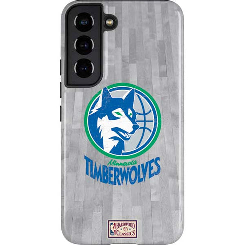 NBA Minnesota Timberwolves Hardwood Classics Galaxy S22 Pro Case