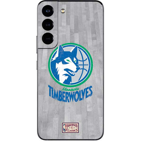 NBA Minnesota Timberwolves Hardwood Classics Galaxy S22 Skin