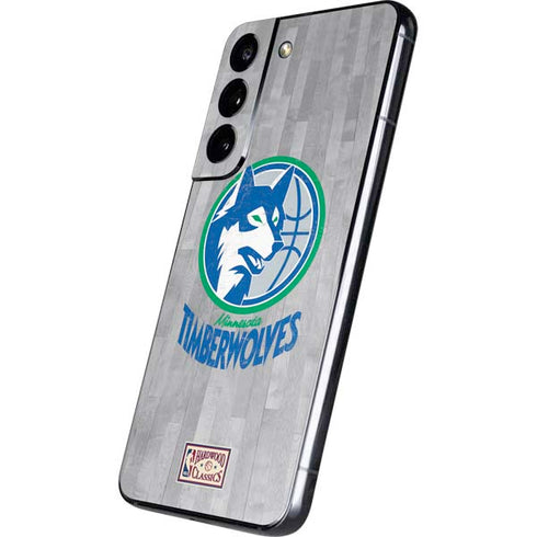 NBA Minnesota Timberwolves Hardwood Classics Galaxy S22 Skin