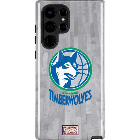 NBA Minnesota Timberwolves Hardwood Classics Galaxy S22 Ultra Pro Case