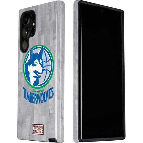 NBA Minnesota Timberwolves Hardwood Classics Galaxy S22 Ultra Pro Case