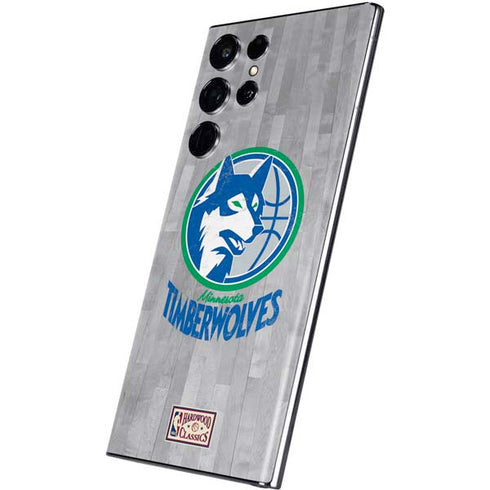 NBA Minnesota Timberwolves Hardwood Classics Galaxy S22 Ultra Skin