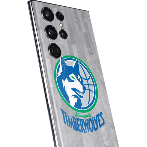 NBA Minnesota Timberwolves Hardwood Classics Galaxy S22 Ultra Skin