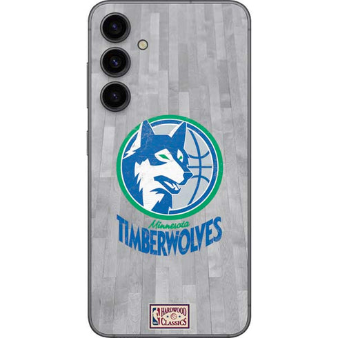 NBA Minnesota Timberwolves Hardwood Classics Galaxy S23 FE Skin