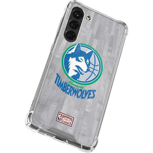 NBA Minnesota Timberwolves Hardwood Classics Galaxy S23 Plus Clear Case