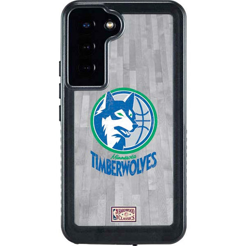 NBA Minnesota Timberwolves Hardwood Classics Galaxy S23 Plus Waterproof Case