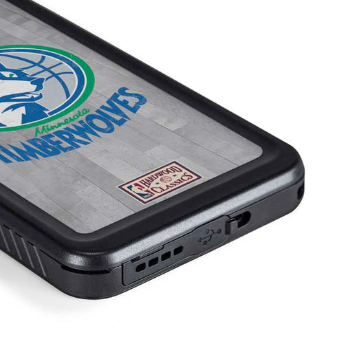 NBA Minnesota Timberwolves Hardwood Classics Galaxy S23 Plus Waterproof Case