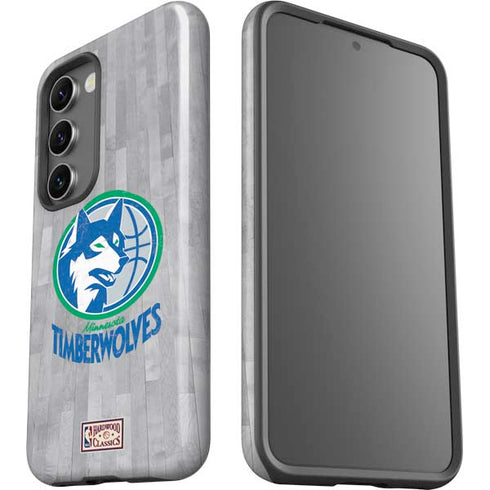 NBA Minnesota Timberwolves Hardwood Classics Galaxy S23 Pro Case