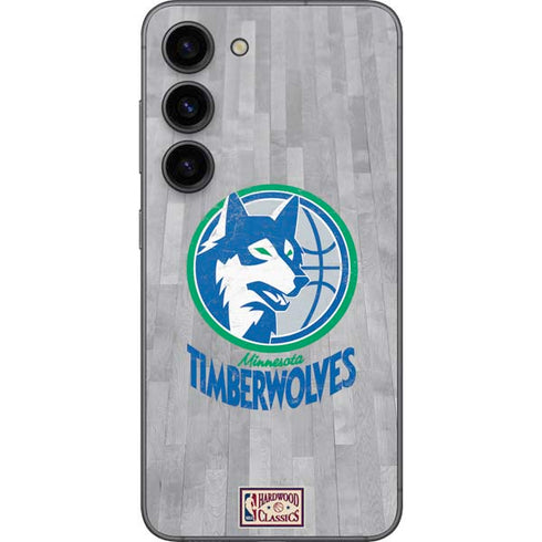 NBA Minnesota Timberwolves Hardwood Classics Galaxy S23 Skin