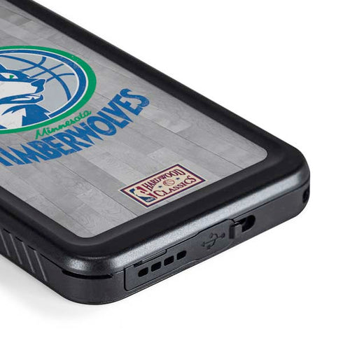 NBA Minnesota Timberwolves Hardwood Classics Galaxy S23 Waterproof Case